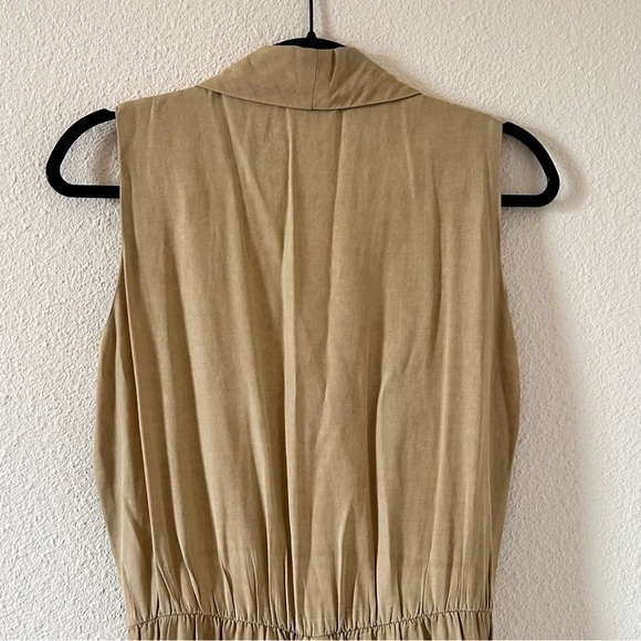 P. J. KLEIN VTG Wrap Sleeveless Shorts Romper Women Fits Medium - Picture 9 of 11